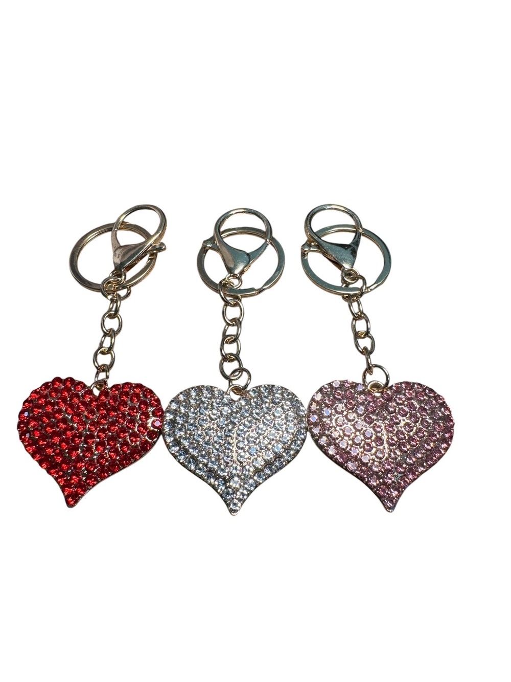 BUY NOW - Rhinestone Heart Bag Charm
